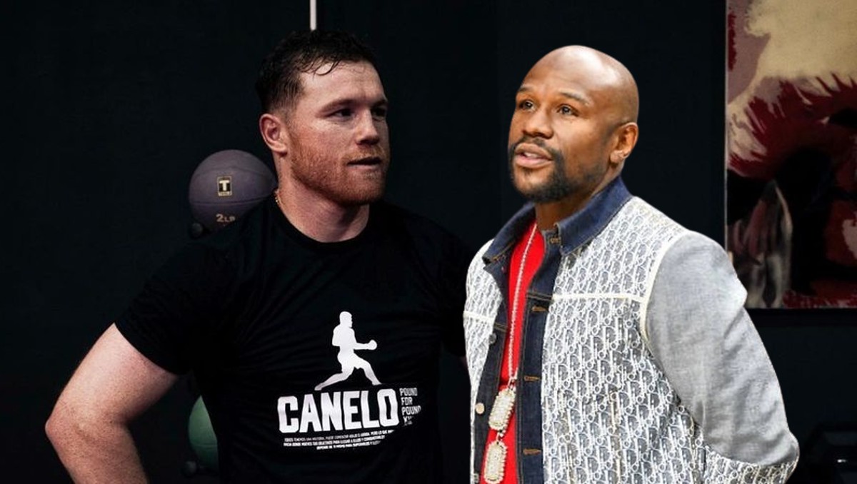 Floyd Mayweather defiende al 'Canelo' de las críticas y él le agradece