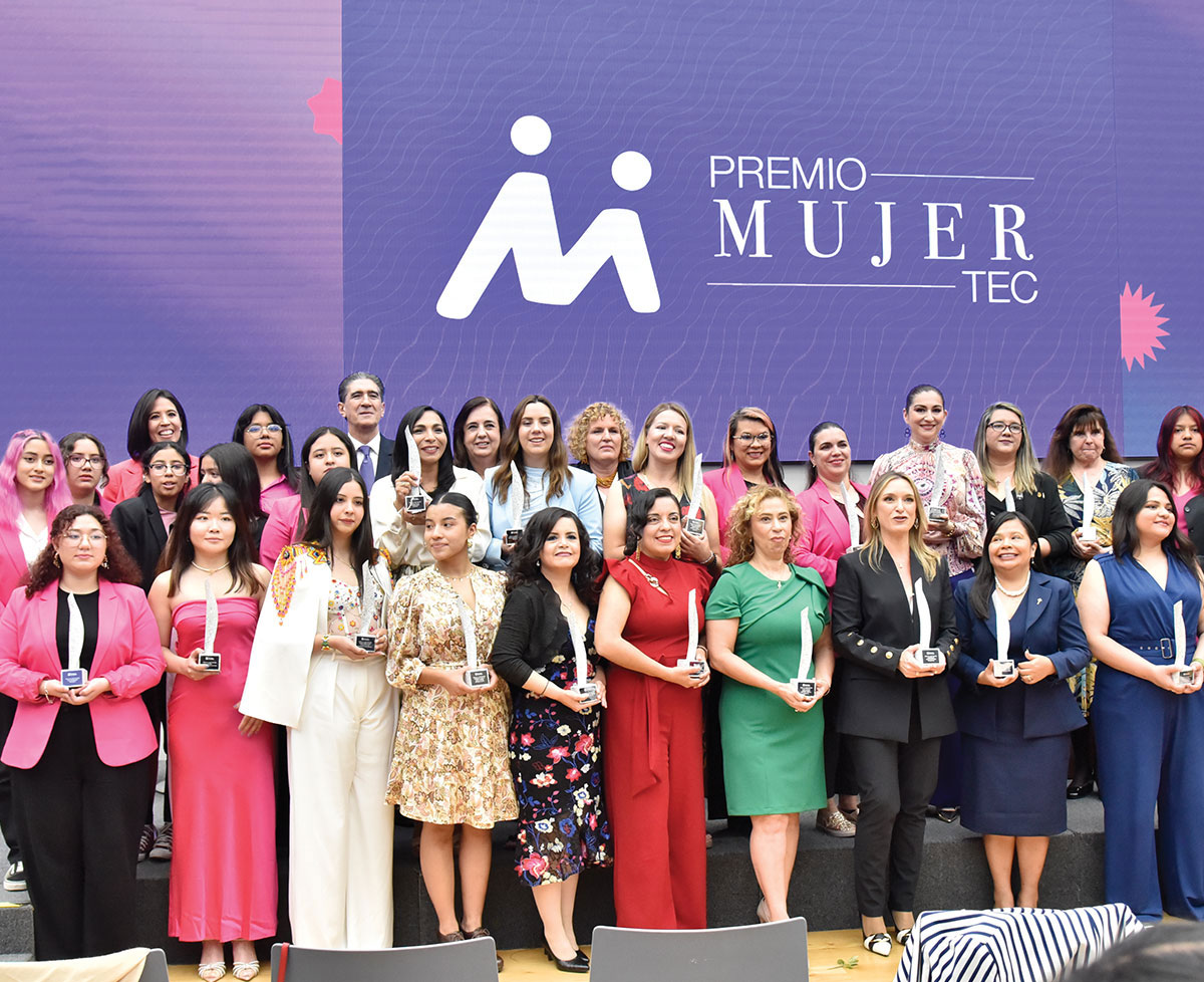 Las ganadoras del Premio Tec 2024. Foto: Cortesía Daniela Iturbe