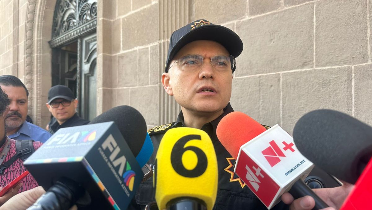 Gerardo Palacios Pámanes, secretario de Seguridad de Nuevo León. Sandra González