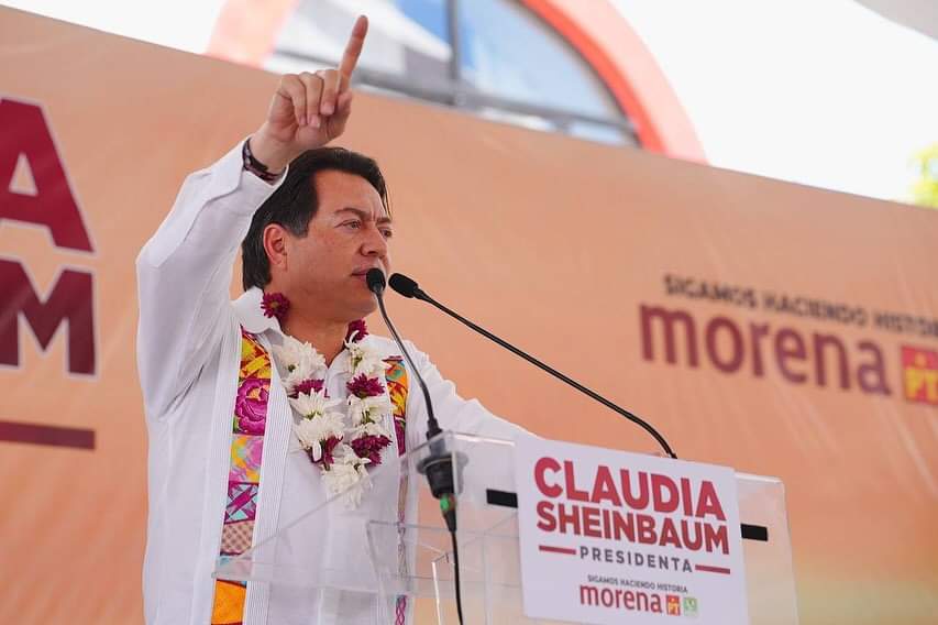 Mario Delgado, dirigente Nacional de Morena [Foto: X]