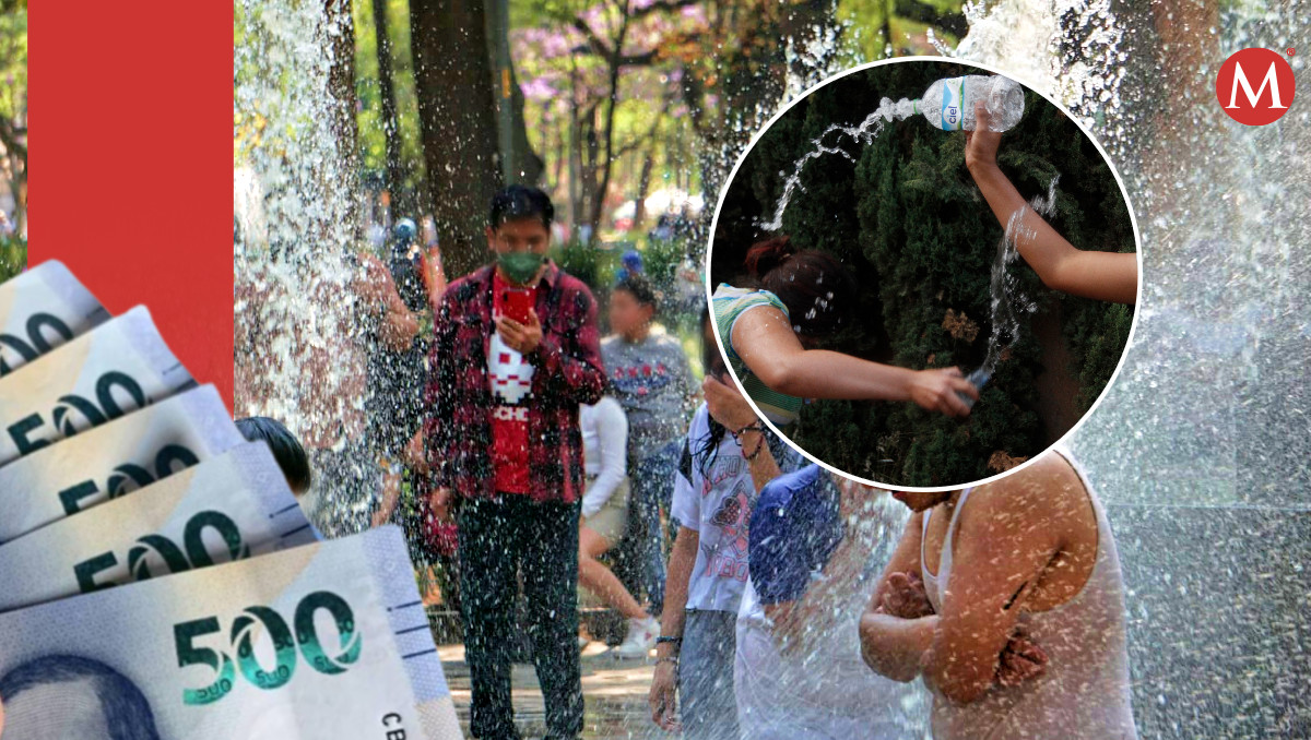 Multas por desperdiciar agua en Puebla durante el Sábado de Gloria | Es Imagen / Diseño Milenio