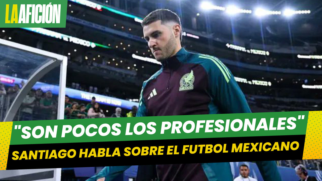 Santiago Giménez sobre los futbolistas mexicanos: "En México son pocos los profesionales"