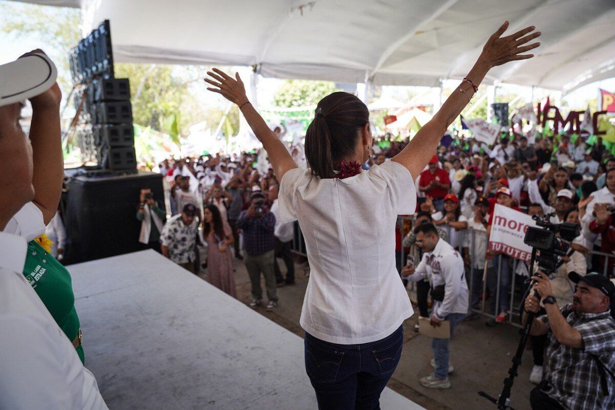 Sheinbaum en mitin en Puerto Escondido | Especial