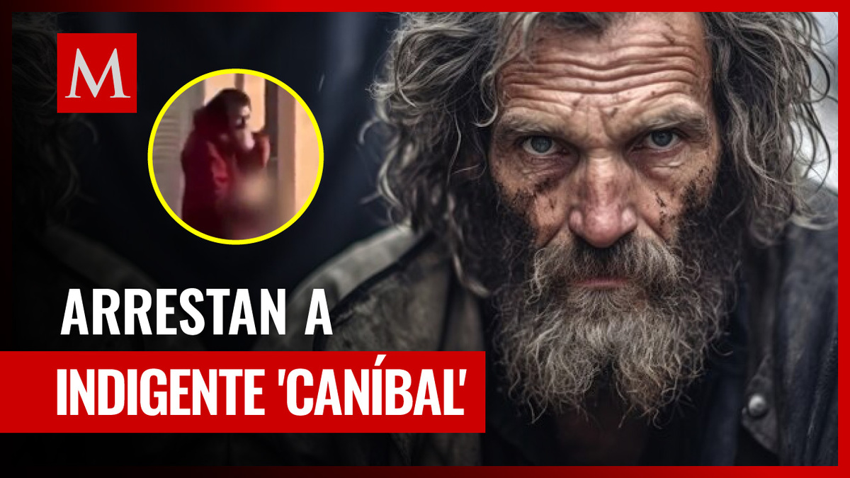 Sorprenden a indigente comiendo pierna humana en público en las calles de California