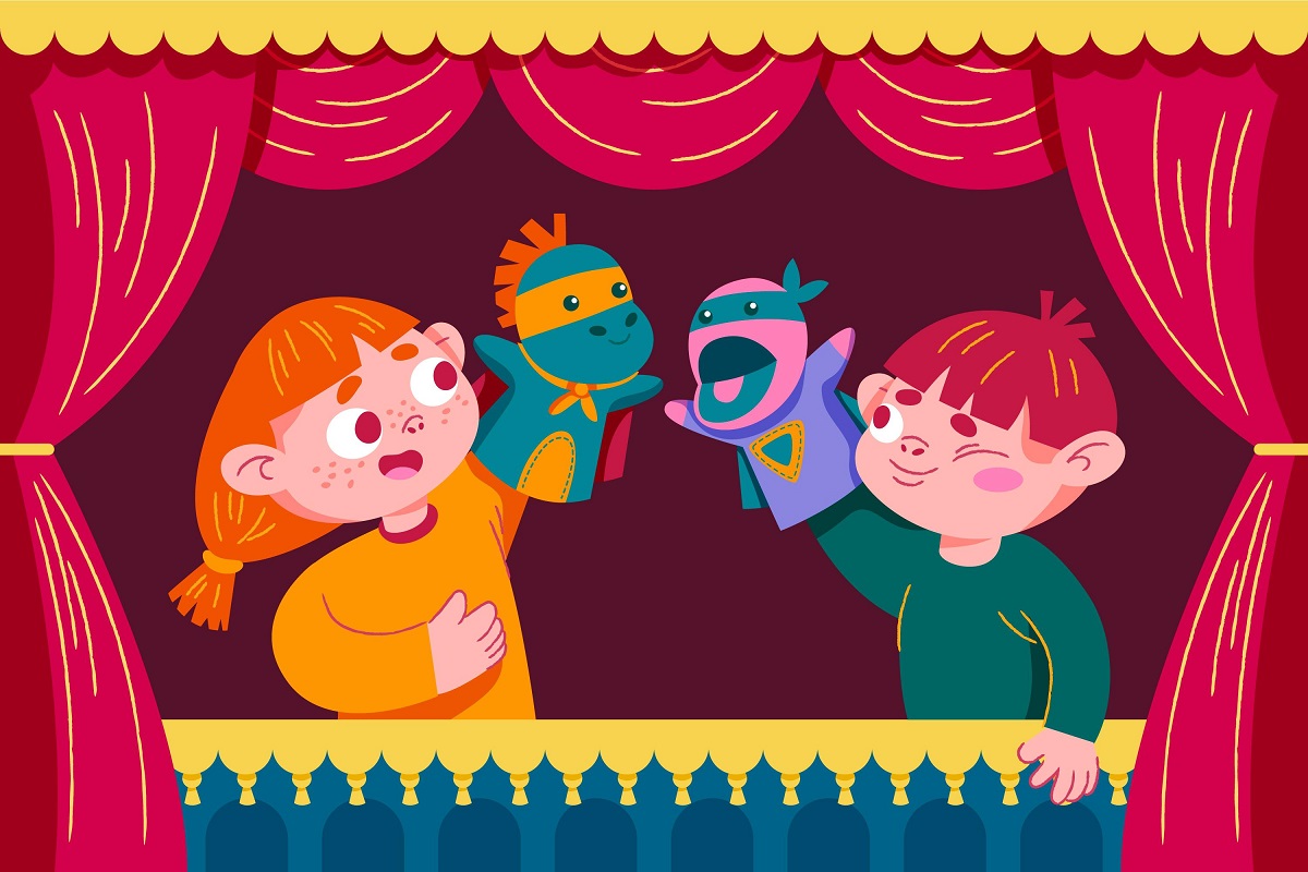 El teatro infantil ayuda a los niños a socializar. (freepik.es)