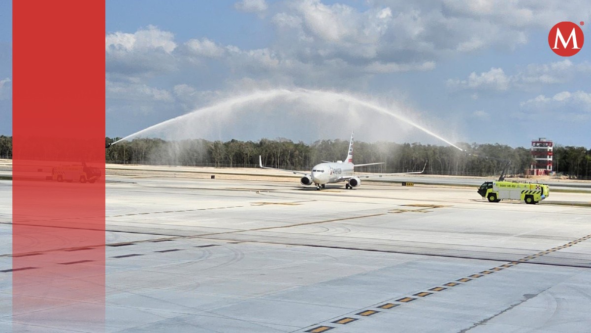 Arribó el primer vuelo internacional a aeropuerto de Tulum | Especial
