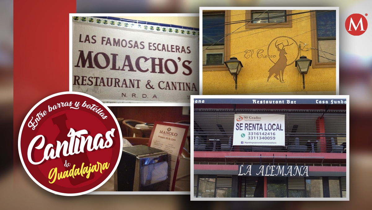 Estas cantinas de Guadalajara no pudieron con el paso de los años. (Especial)