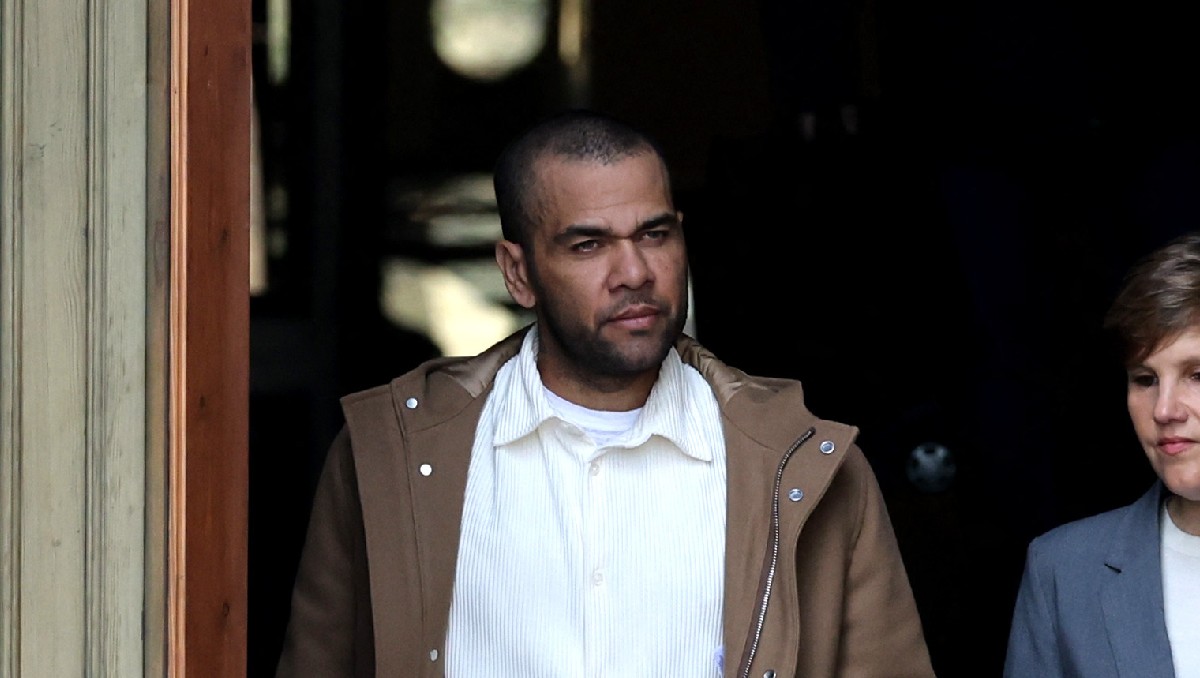Dani Alves comparece por primera vez en los juzgados tras salir en libertad bajo fianza (Reuters)