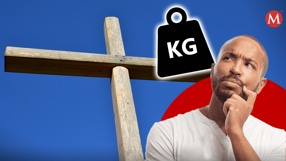 Éste era el peso de la cruz de Jesús| Especial
