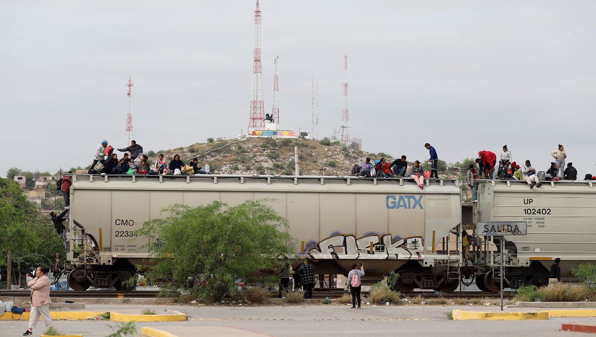 Migrantes en Gómez Palacio. | Rolando Riestra