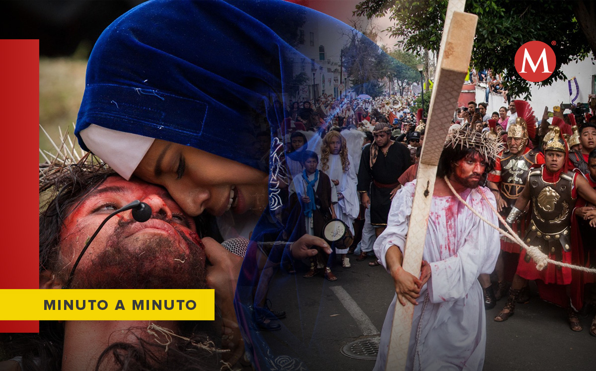 Representación de la Pasión de Cristo en Iztapalapa.