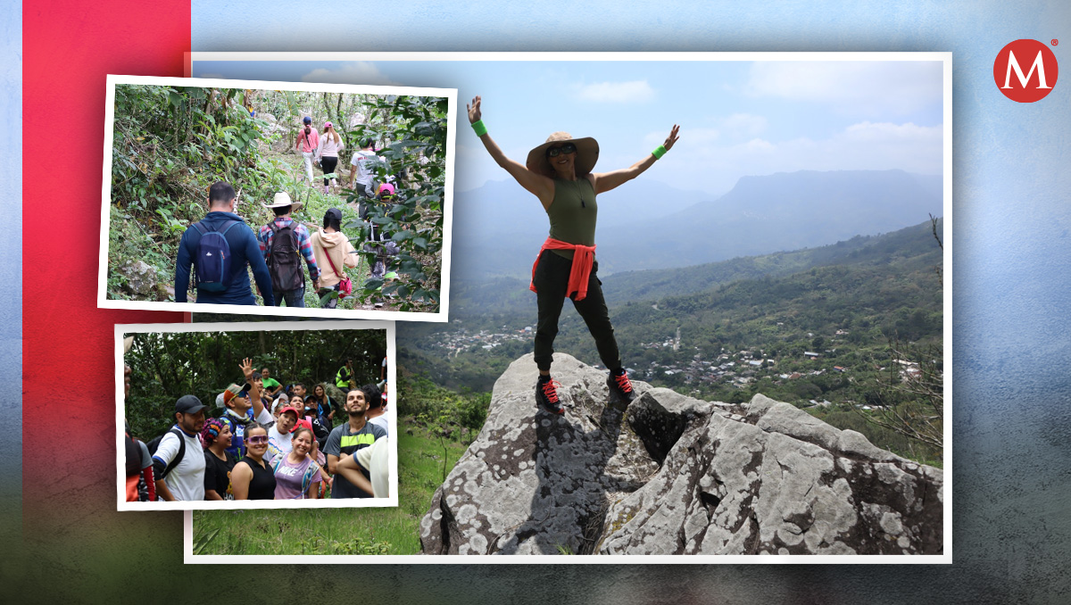 Senderismo en la Huasteca de Hidalgo. (Wendy Salazar)