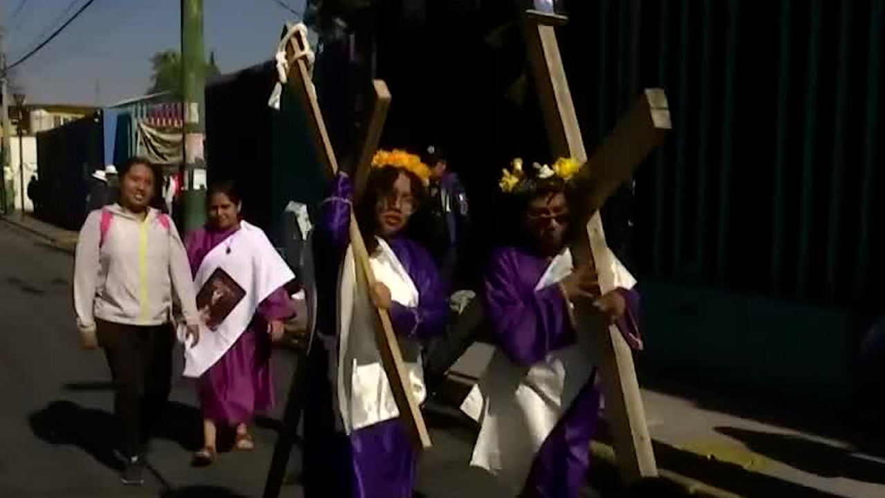 Alistan recorrido del Viacrusis en Iztapalapa, iniciará en la calle Azteca