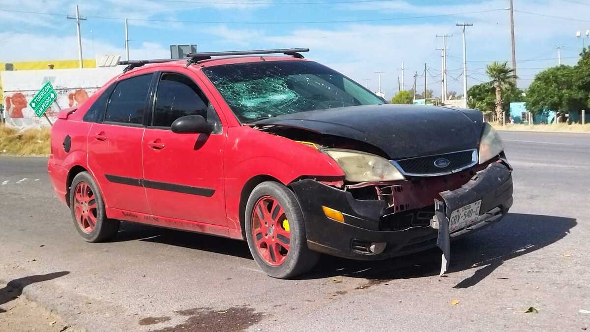 Choque por alcance en Torreón-San Pedro.
