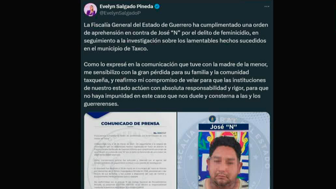 Detienen al presunto asesino de Camila