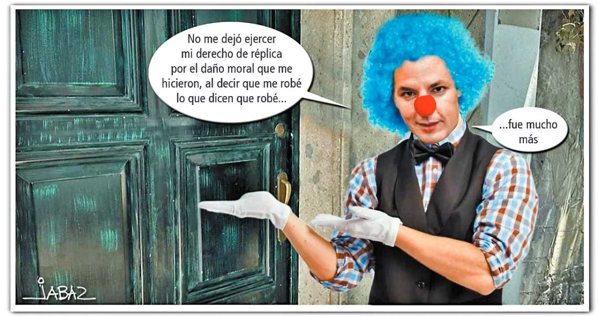 El país de nunca Jabaz/Al payasito de Murat lo mandaron con su jefa