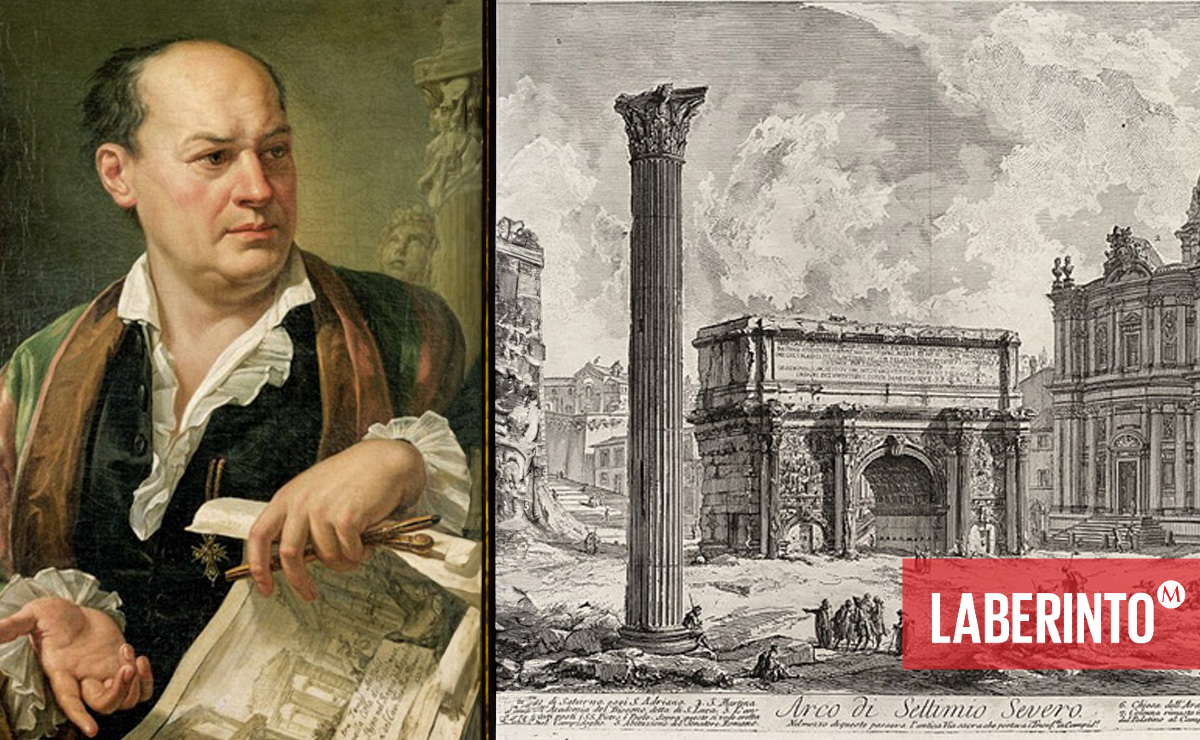 Giovanni Battista Piranesi plasmó en sus dibujos y grabados el silencio del abandono. (Especial)