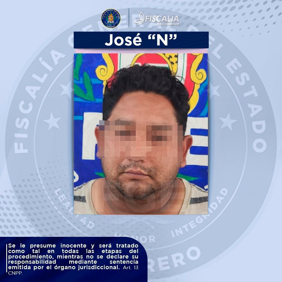 José "N", presunto feminicida de Camila.