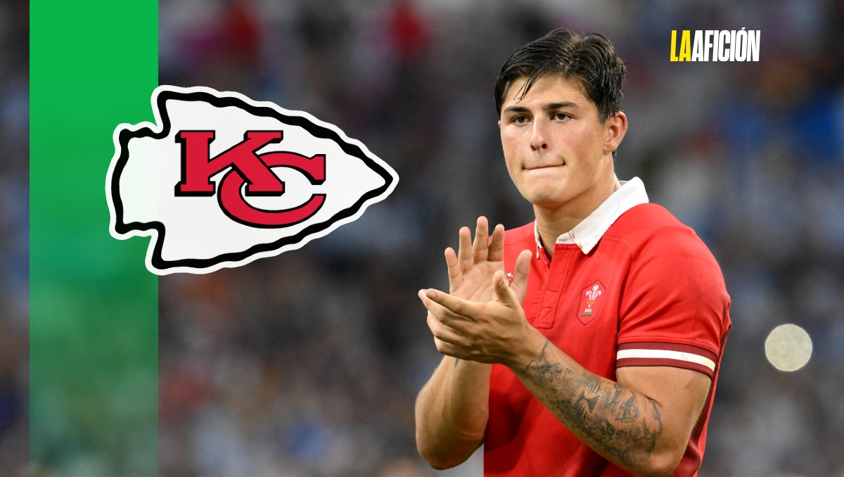 Los Kansas City Chiefs contratan a Rees-Zammit, ex estrella del rugby galés (AFP)