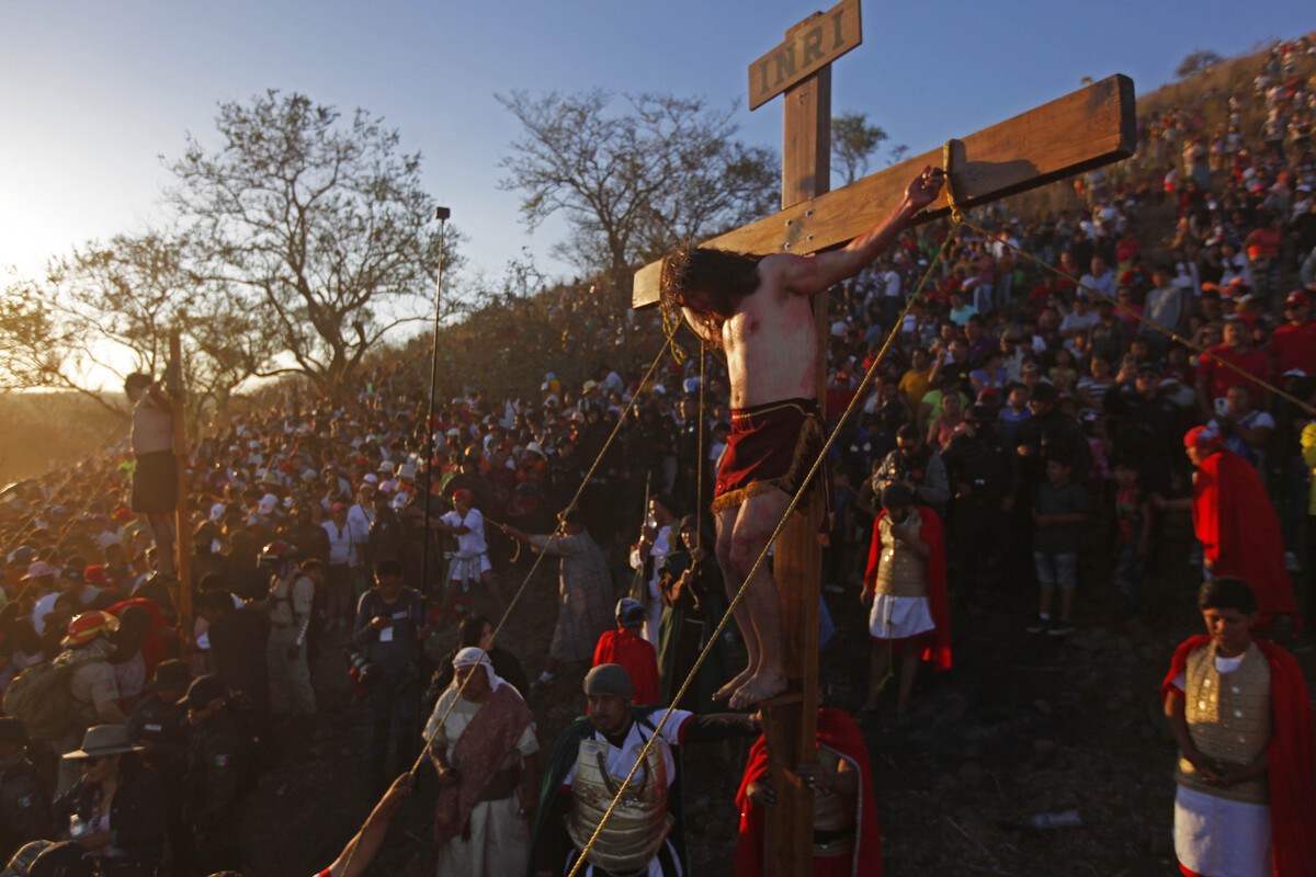 Más de 100 mil feligreses acuden a San Martín de las Flores a Judea 2024 (Fernando Carranza)