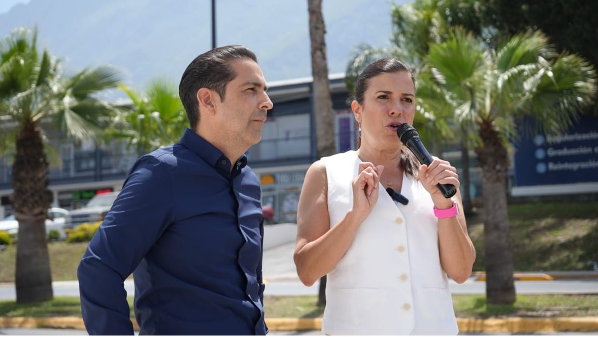Víctor Martínez y Lorenia Canavati. Foto: Especial.