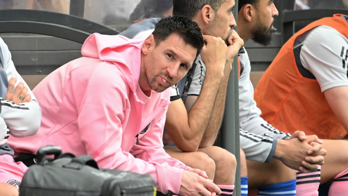 Messi sigue en duda para enfrentar a Rayados de Monterrey (AFP)