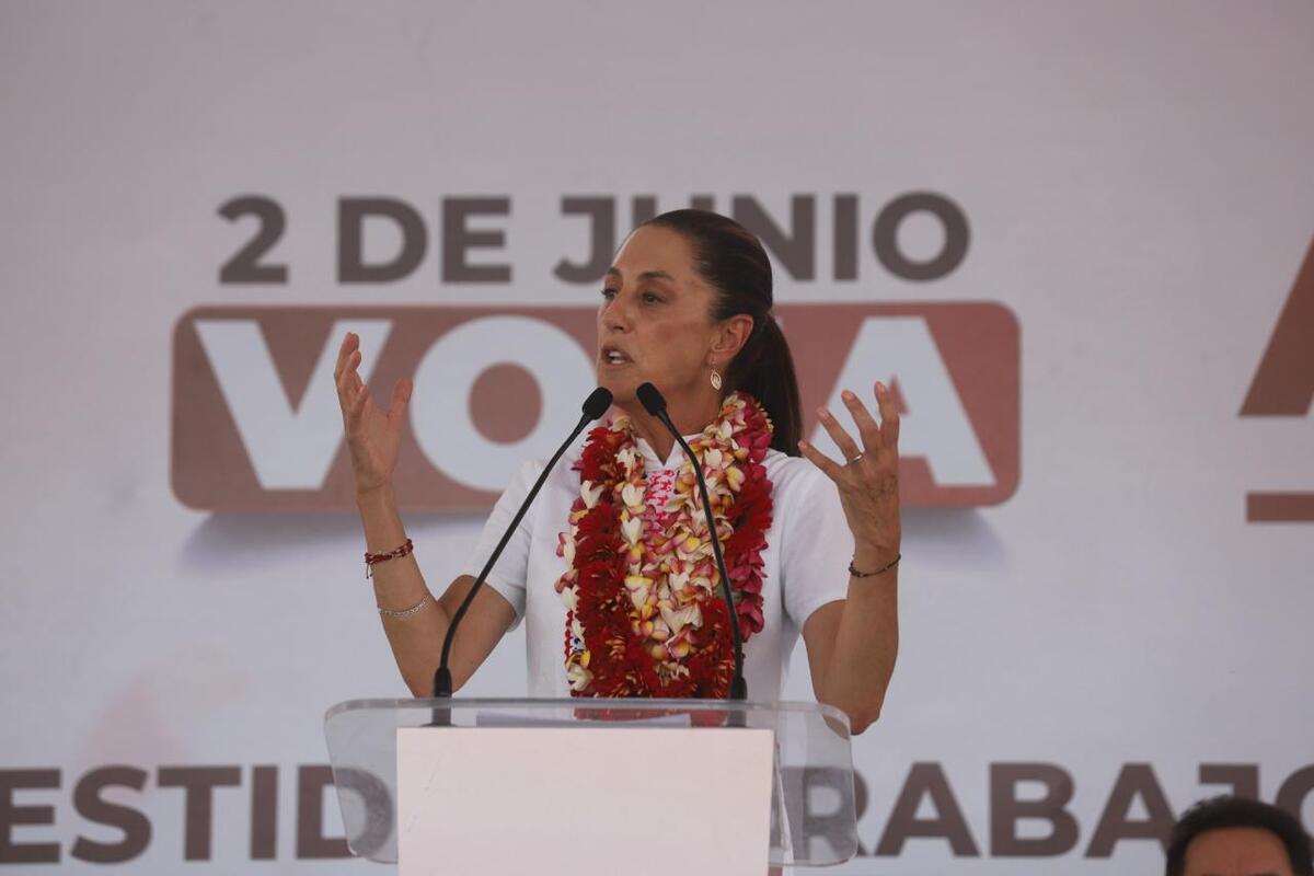 La candidata tuvio un mitin en Izúcar de Matamoros | Jorge Carballo