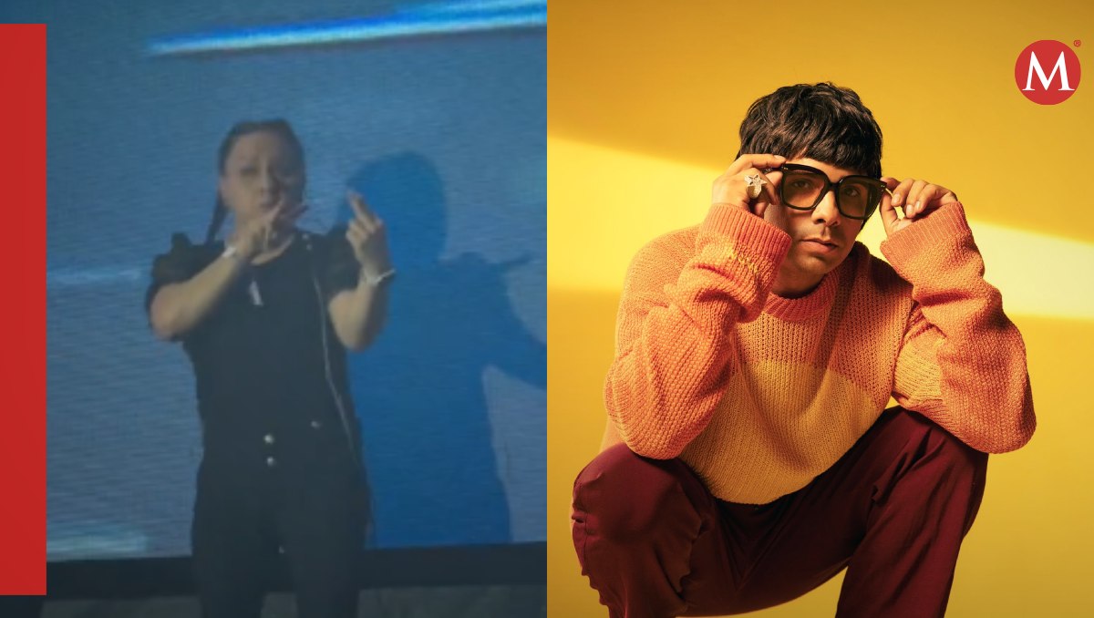 Chencho Corleone usa lenguaje de señas
