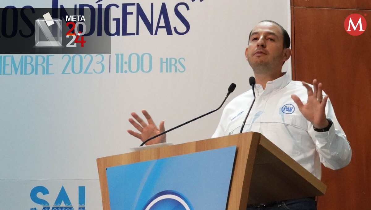 El dirigente nacional del PAN, Marko Cortés, durante su participación en un foro. | Cuartoscuro