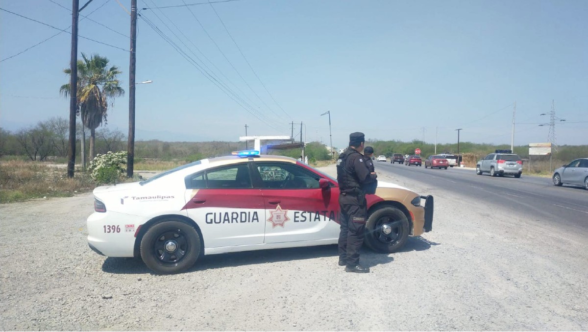 Guardia Estatal vigila las carreteras de Tamaulipas. (SSP)