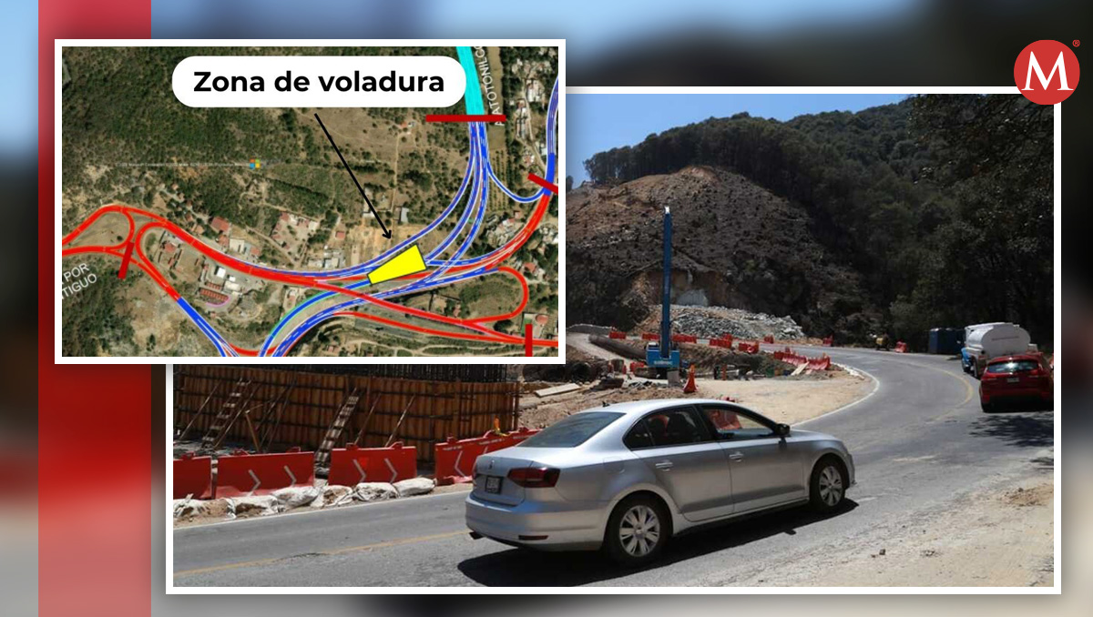 Habrá voladura controlada en la carretera Pachuca-Huejutla este lunes