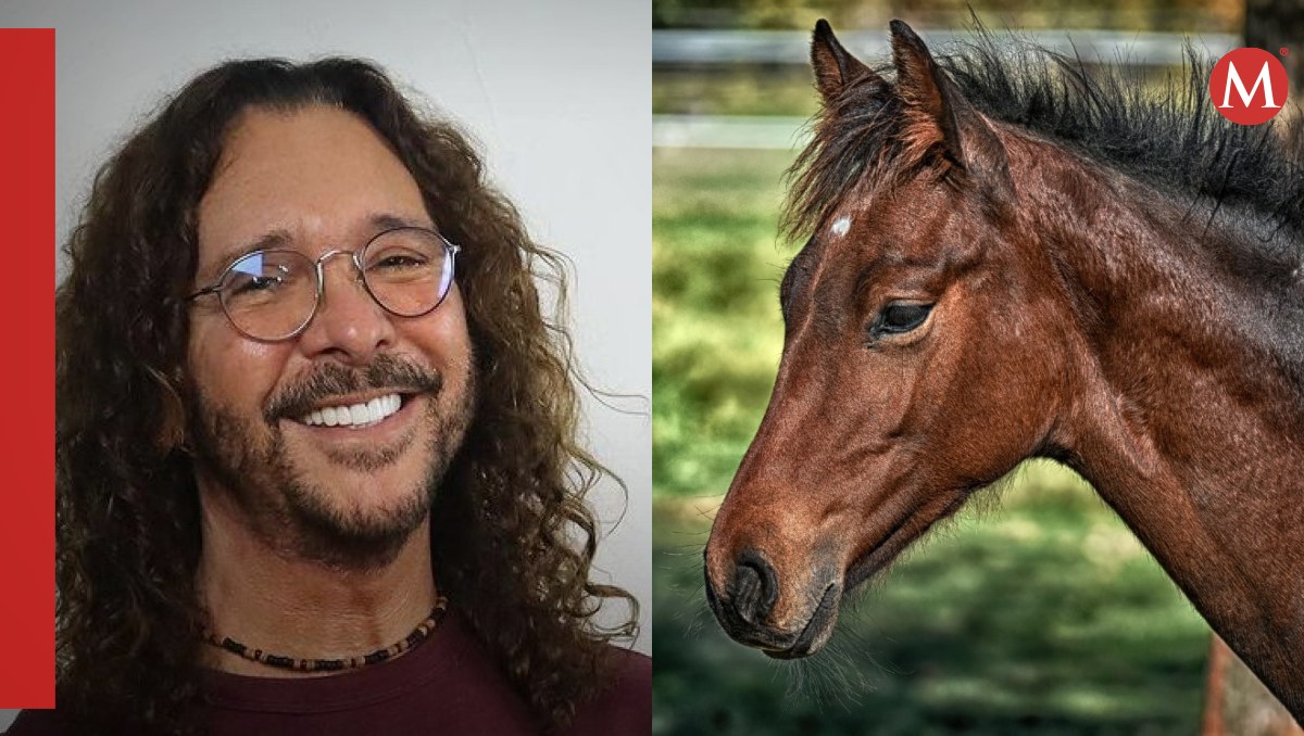 Oscar Burgos metió un caballo a su escuela