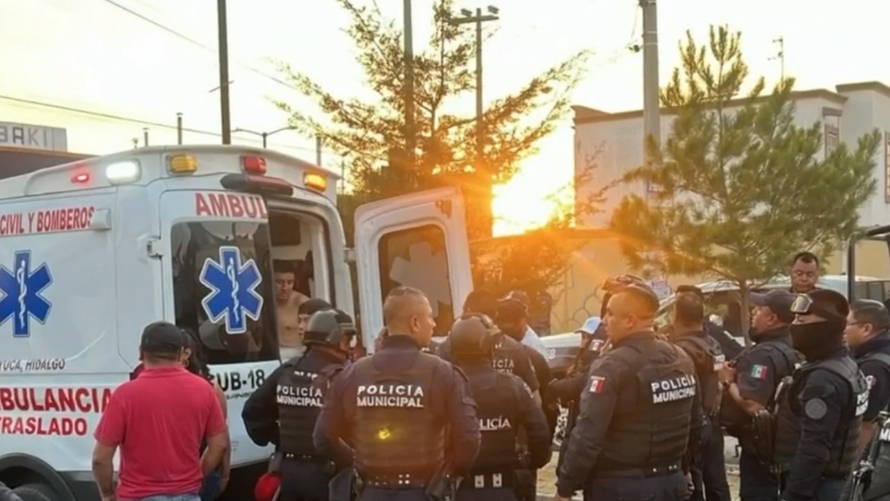 Riña campal dejó 3 acuchillados y 4 detenidos en Tizayuca