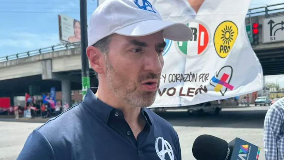 Adrián de la Garza priorizaría el agua y la seguridad en su campaña por Monterrey