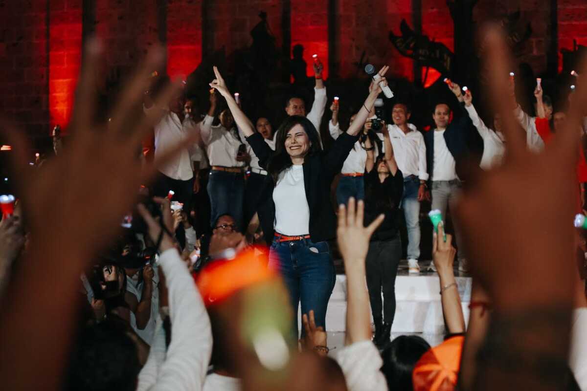 Arranque de campaña de Verónica Delgadillo. (Cortesía)
