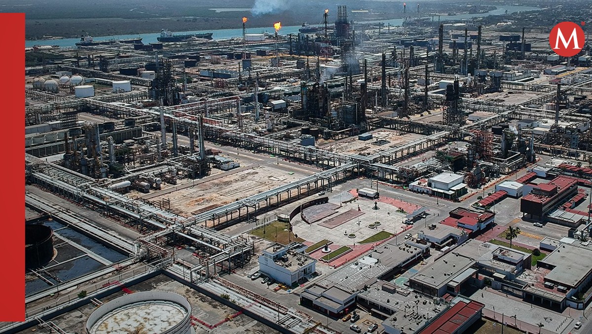 Aspecto de la Refinería Francisco I. Madero. (Redes sociales)