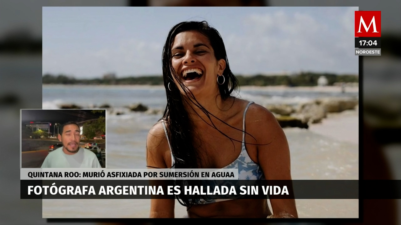 Fotógrafa argentina Ana Victoria Nani Ávila muerta en playas de Tulum
