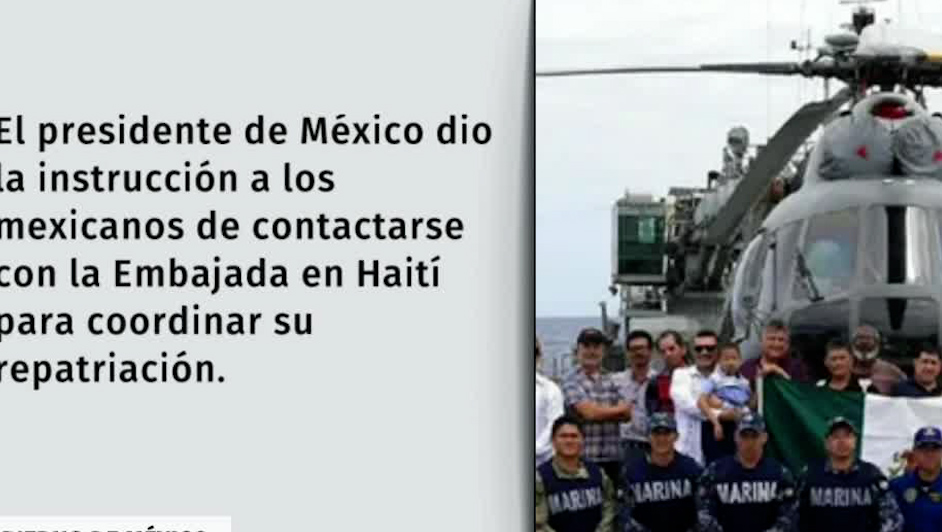 El Gobierno de México traslada a 34 mexicanos de Haití debido a la crisis