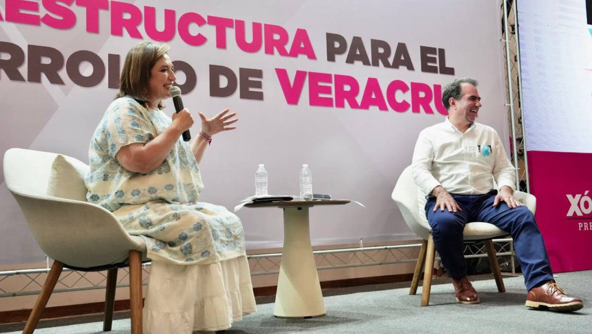 “En mi gobierno, Veracruz volverá a ser referente de crecimiento”, dijo la política en el marco de su visita a ese estado. | @XochitlGalvez