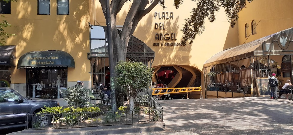 Plaza del Ángel en Zona Rosa. | Foto: Especial.