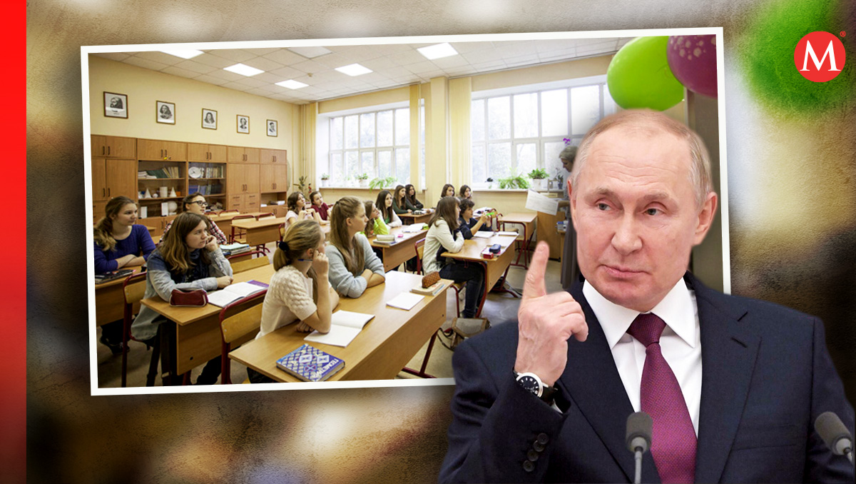 Putin impulsa reforma educativa: Menos tareas y más patriotismo