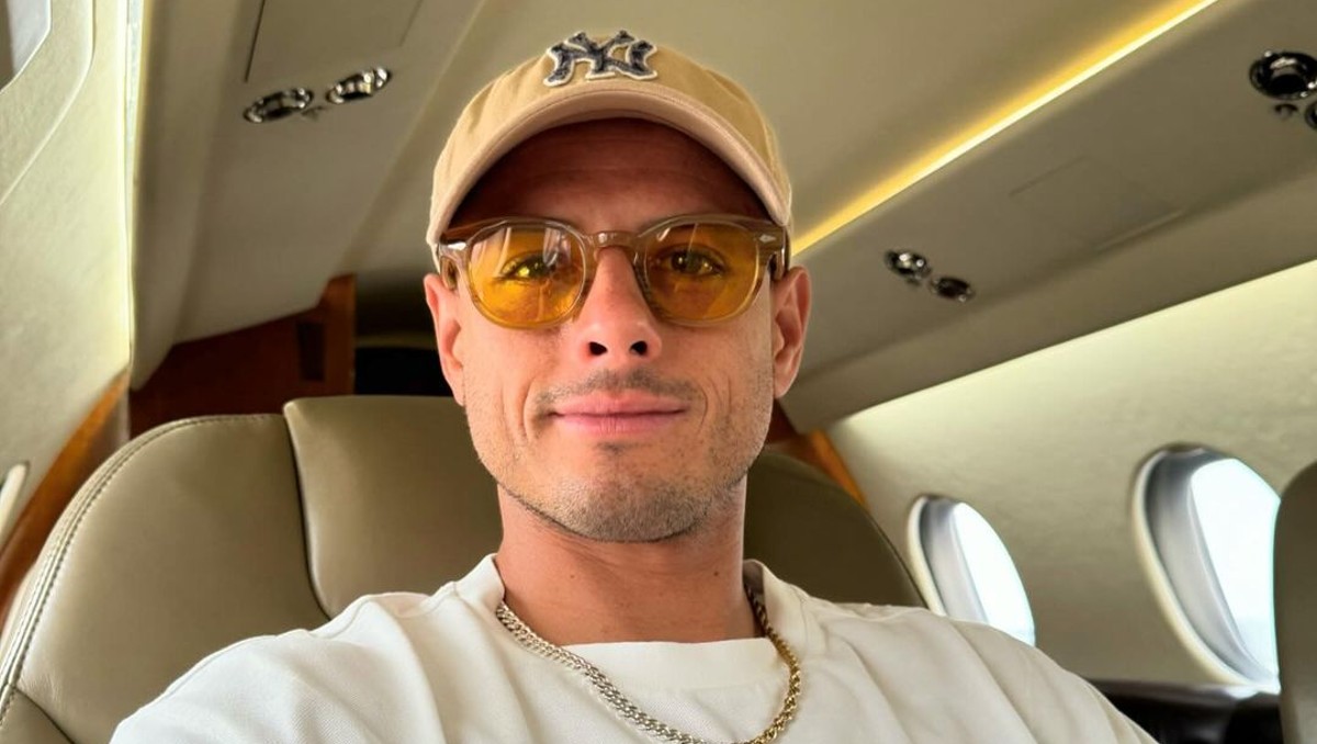 'Chicharito' Hernández se cae en plena transmisión en vivo de la Kings League (Instagram @ch14_)