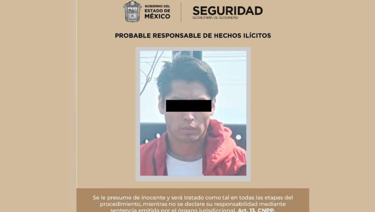 Detienen a sujeto por abuso sexual a menor en Toluca| Especial