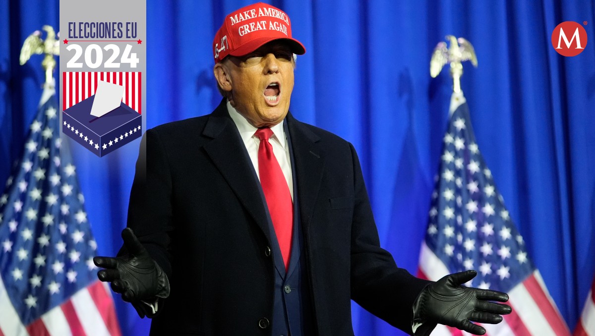 Donald Trump centra su campaña en la política migratoria. | AP