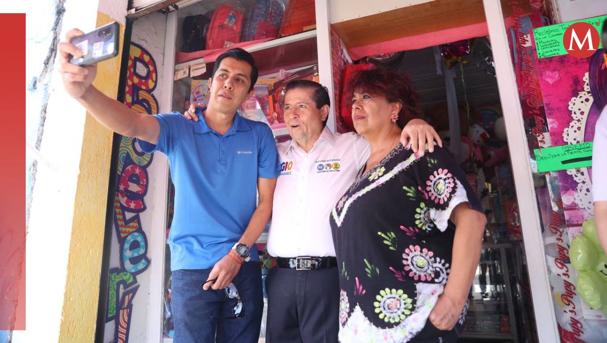 Giovani Gutiérrez Aguilar, candidato de la coalición "Va Por la Ciudad de México".