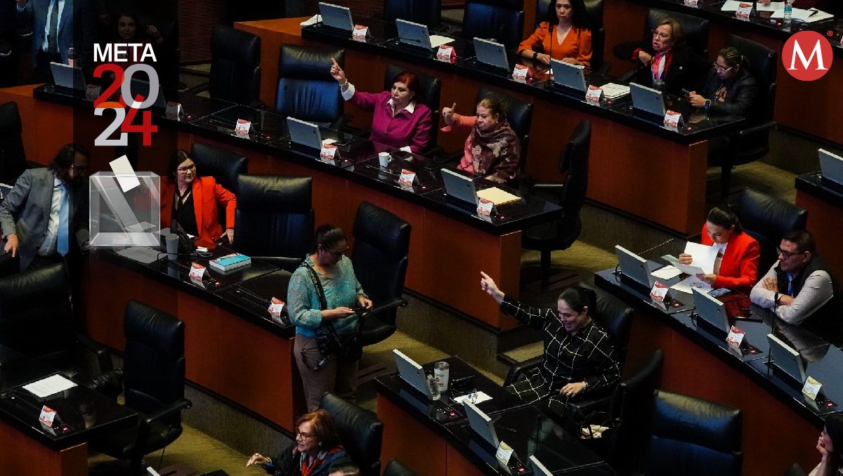 Los senadores también guardaron un minuto de silencio por la candidata.  | Cuartoscuro
