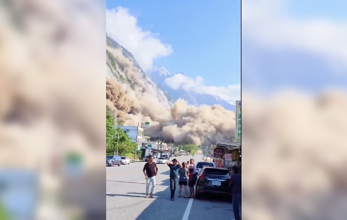 Sismo en Taiwán (redes sociales)