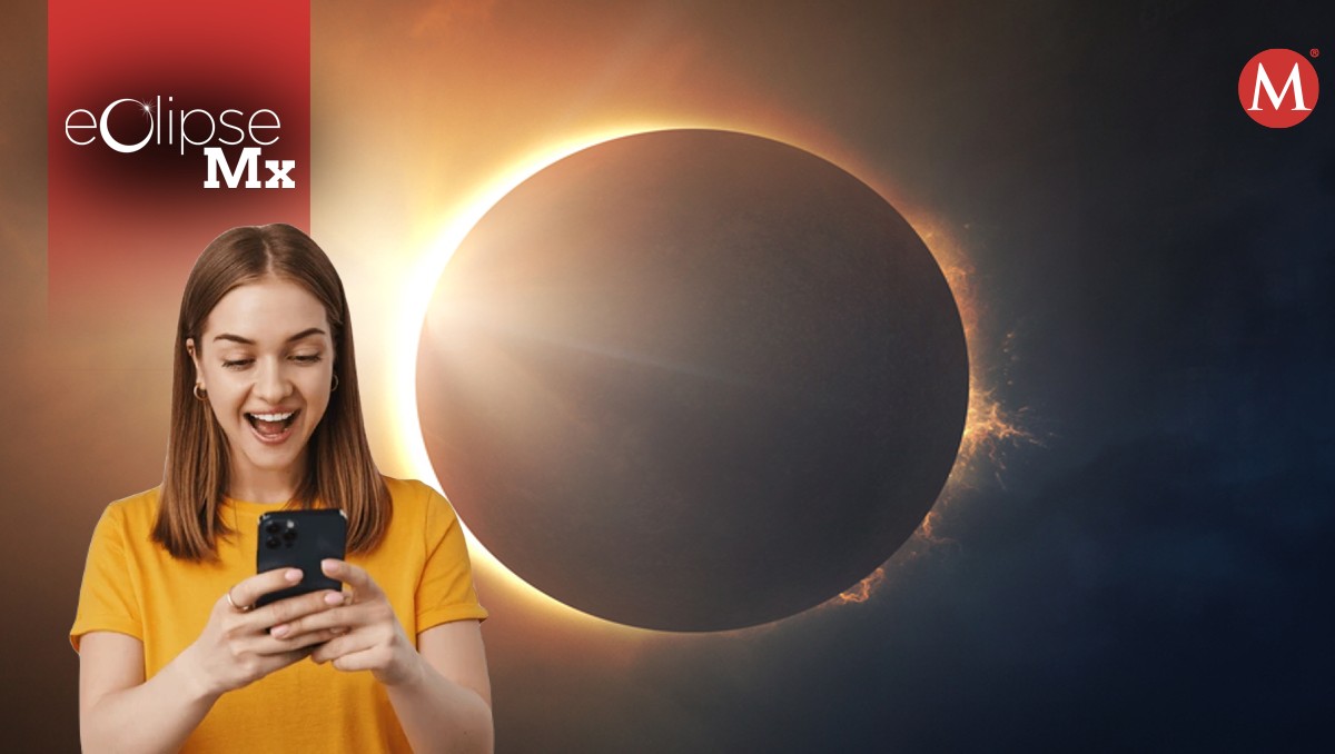 Así puedes ver el eclipse en linea.