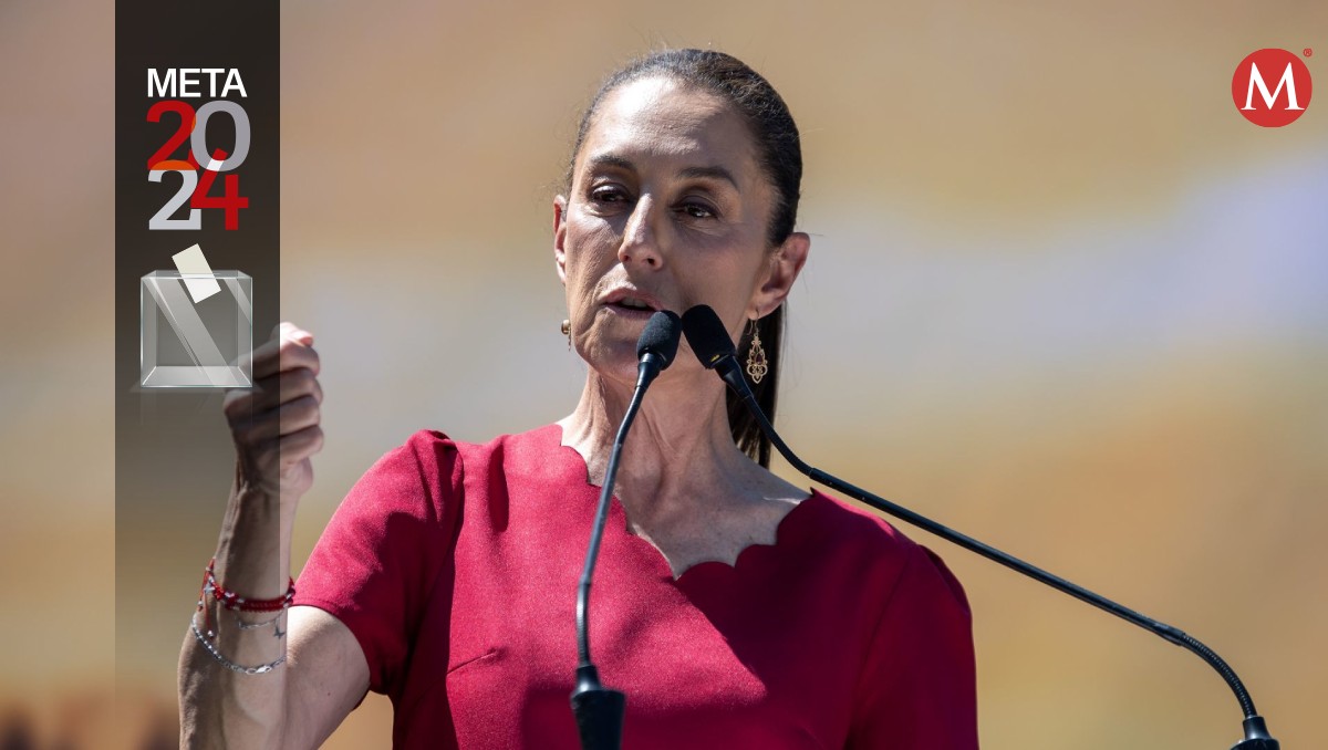 Claudia Sheinbaum, candidata a la presidencia de México. Foto: (Cuartoscuro)