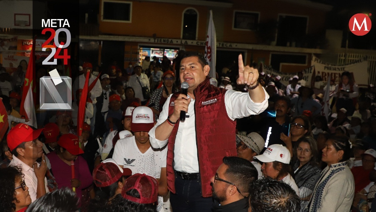 Costearé mi-seguridad en campaña por gubernatura Puebla: Armenta | EsImagen